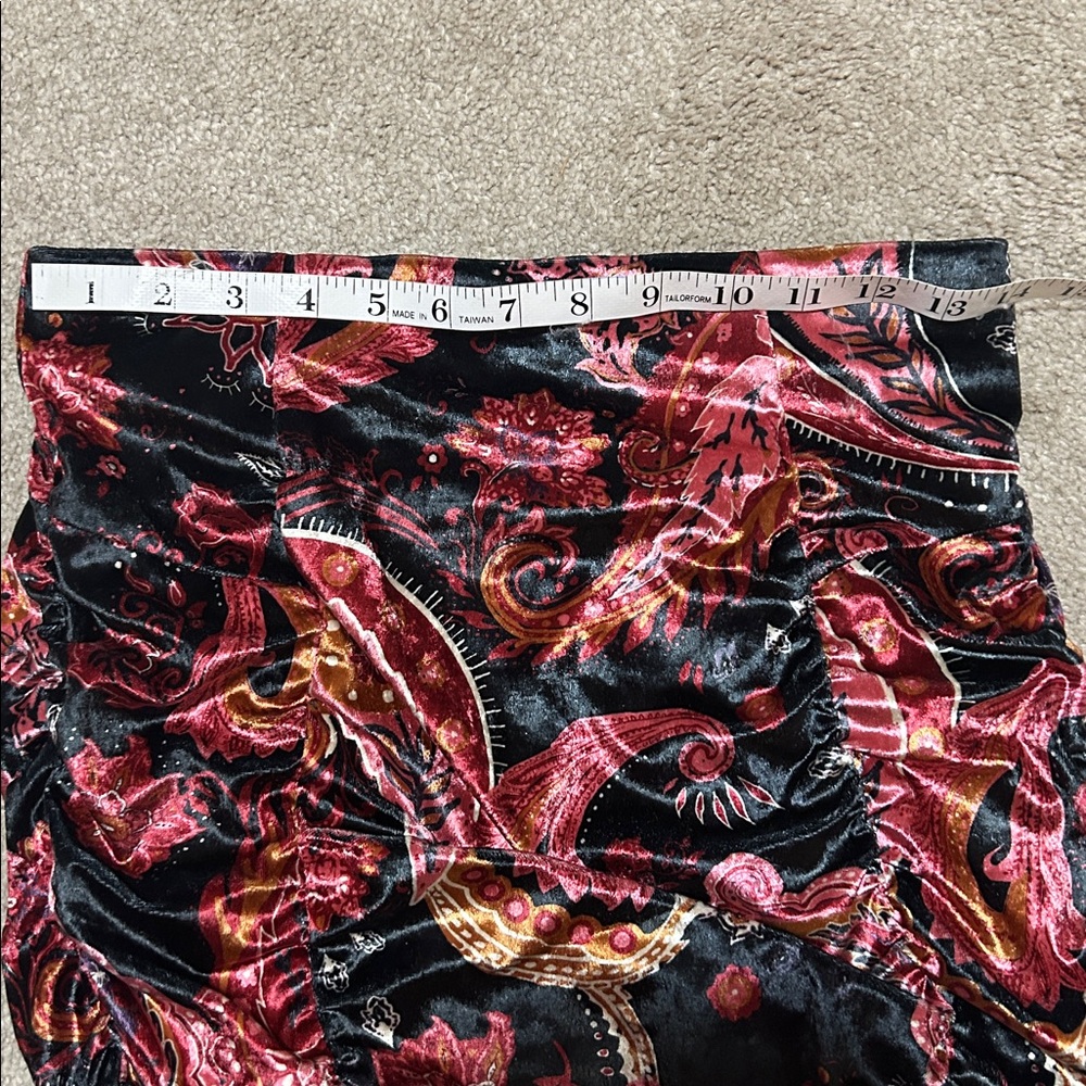 Free People Velvet Like Mini Skirt - Picture 9 of 9